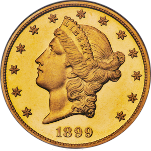 1899 Liberty Head Double Eagle: Numismatic Perfection